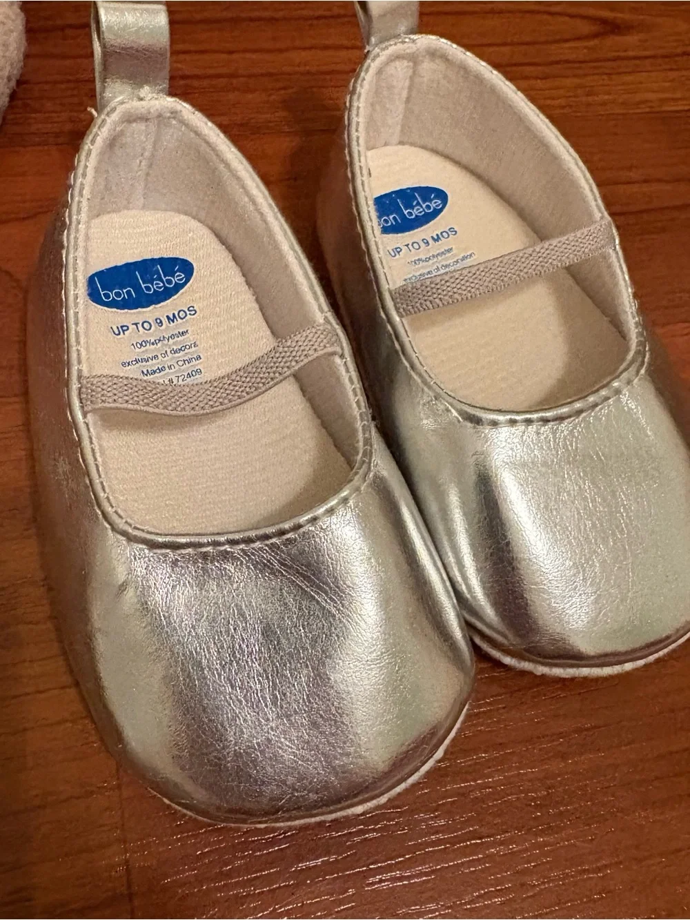 Lot of five 0-6 month Baby Shoes - Marie Nicole, Old Navy, Hudson Baby